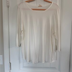 Cupio Cream Long Sleeve Top